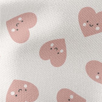 Cute Smiling Love Heart Waterproof Canvas