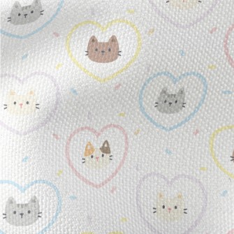 Gentle And Loving Cat Waterproof Canvas