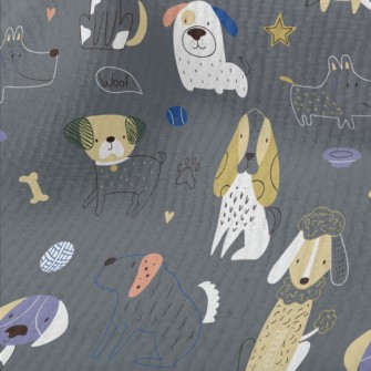 Simple Hand Drawn Dog Terry