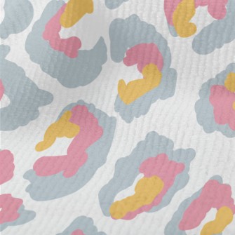 Bright Pink, Gray And Orange L Terry