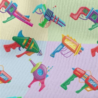 Colorful 3D Various Pistols Terry