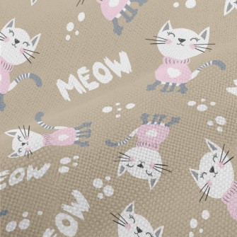 Cat In Sweater Performance Linen