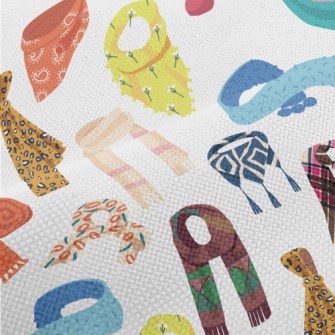 Various Scarves And Neck Scarv Performance Linen