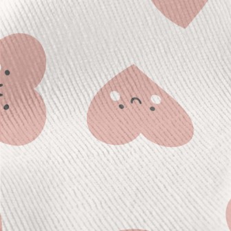 Cute Smiling Love Heart Standard Corduroy