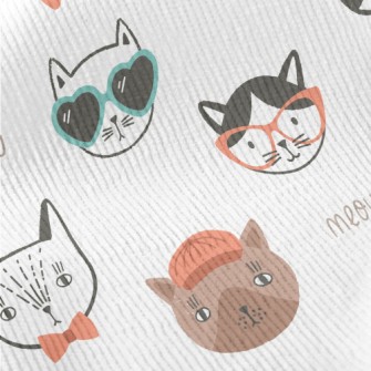 Different Cat Faces Standard Corduroy