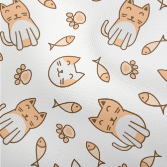 Lively And Cute Orange And Whi Dobby