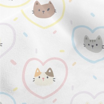Gentle And Loving Cat Micro Fleece