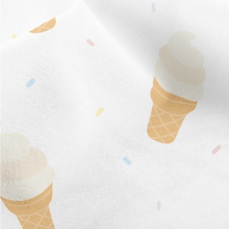 Sweet Soft Serve Ice Cream Micro Fleece
