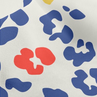 Colorful Bright Leopard Print Micro Fleece