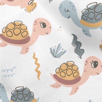 Cute Turtle For Children Micro Fleece