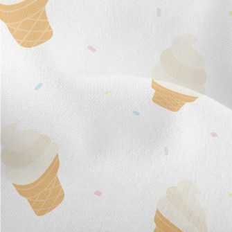 Sweet Soft Serve Ice Cream Lightweight Performance Linen