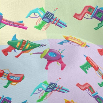 Colorful 3D Various Pistols Lightweight Performance Linen