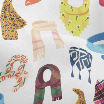 Various Scarves And Neck Scarv Lightweight Performance Linen