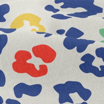 Colorful Bright Leopard Print Modern Jersey