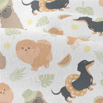 Summer Cute Dog Modern Jersey