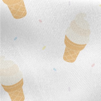 Sweet Soft Serve Ice Cream Jersey Backed Fleece