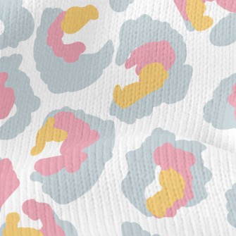 Bright Pink, Gray And Orange L Stretch Jersey