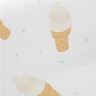 Sweet Soft Serve Ice Cream Midweight Cotton Poplin