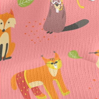 Diving Sea Otter Fox Stretch Jersey