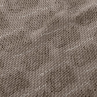 Healing Cat Lines Birdseye Piqué