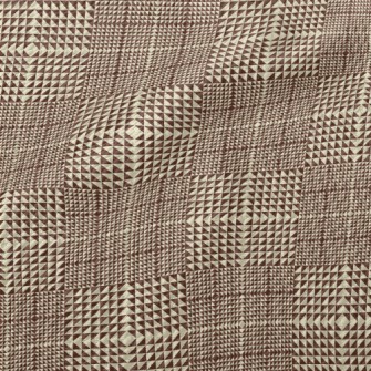 Geometric Pattern Birdseye Piqué