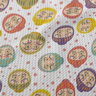 Classic Japanese Daruma Birdseye Piqué