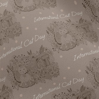 Healing Cat Lines Chiffon