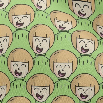 Generous Smiling Man Chiffon