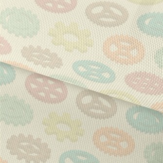 Colorful Gear Pattern Waterproof Oxford