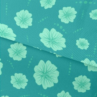 Simple Line Flowers Waterproof Oxford