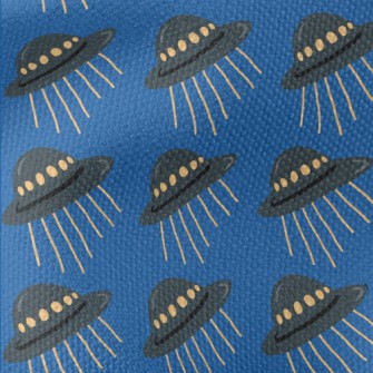 Alien UFO Waterproof Canvas