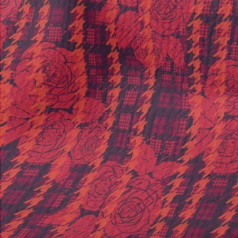 Houndstooth Rose Terry