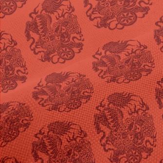 Traditional Lion Dance Paper C Performance Linen