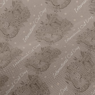 Healing Cat Lines Performance Linen