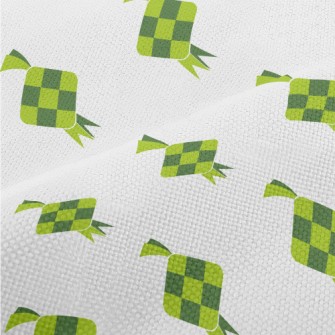 Artistic Checkered Origami Performance Linen