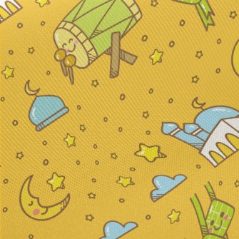 Cartoon Islamic Life Twill