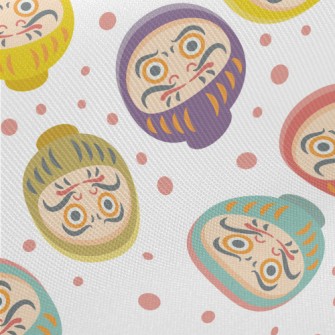 Classic Japanese Daruma Twill