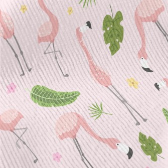 Flower World Flamingo Standard Corduroy