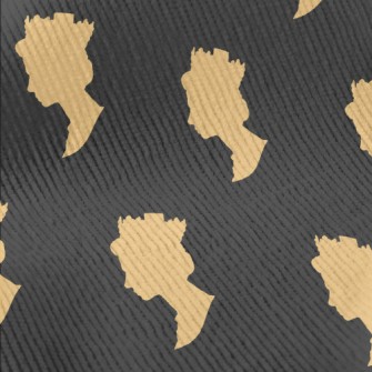 Queen Of England Profile Standard Corduroy
