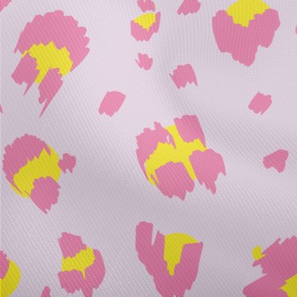 Artistic Contrast Leopard Prin Dobby