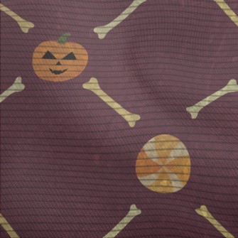 Halloween Pumpkin Bones Dobby