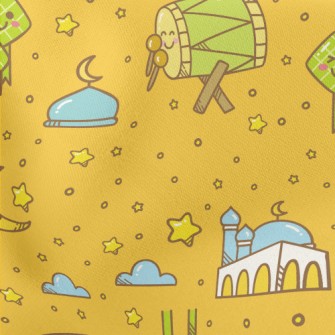 Cartoon Islamic Life Stretch Ponte