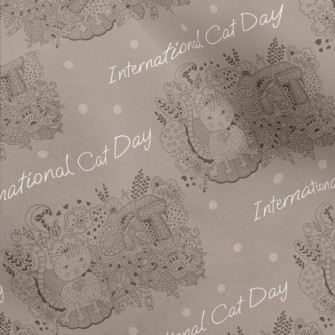 Healing Cat Lines Micro Fleece