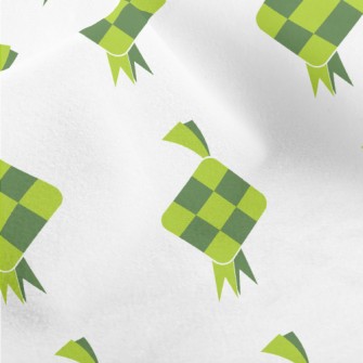 Artistic Checkered Origami Micro Fleece