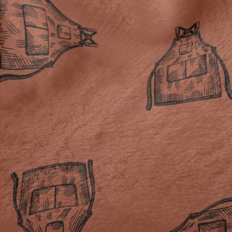 Simple Pocket Apron Minky