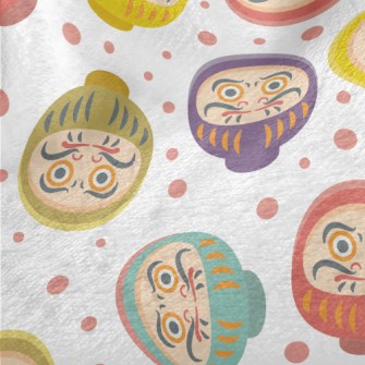 Classic Japanese Daruma Minky