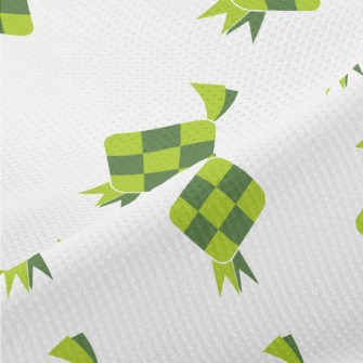 Artistic Checkered Origami Piqué