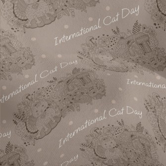 Healing Cat Lines Lightweight Performance Linen