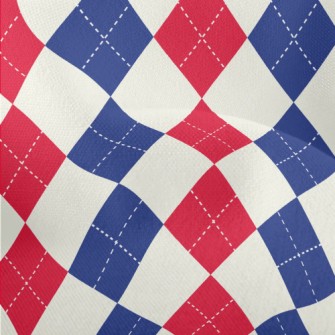 Fashionable Two-color Diamond  Lightweight Performance Linen