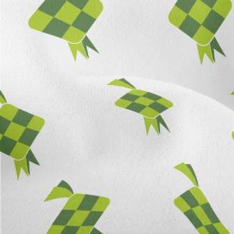 Artistic Checkered Origami Lightweight Performance Linen